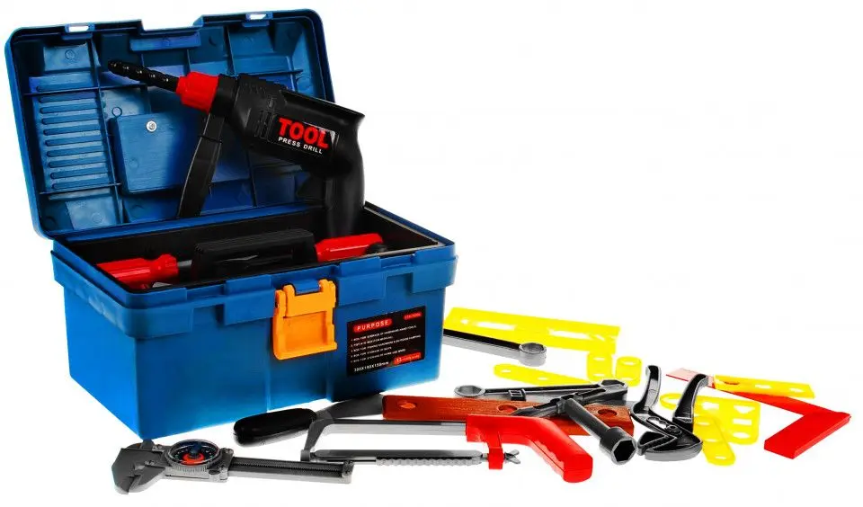 Set de joacă Tegole Toys Tool Box (Blue)