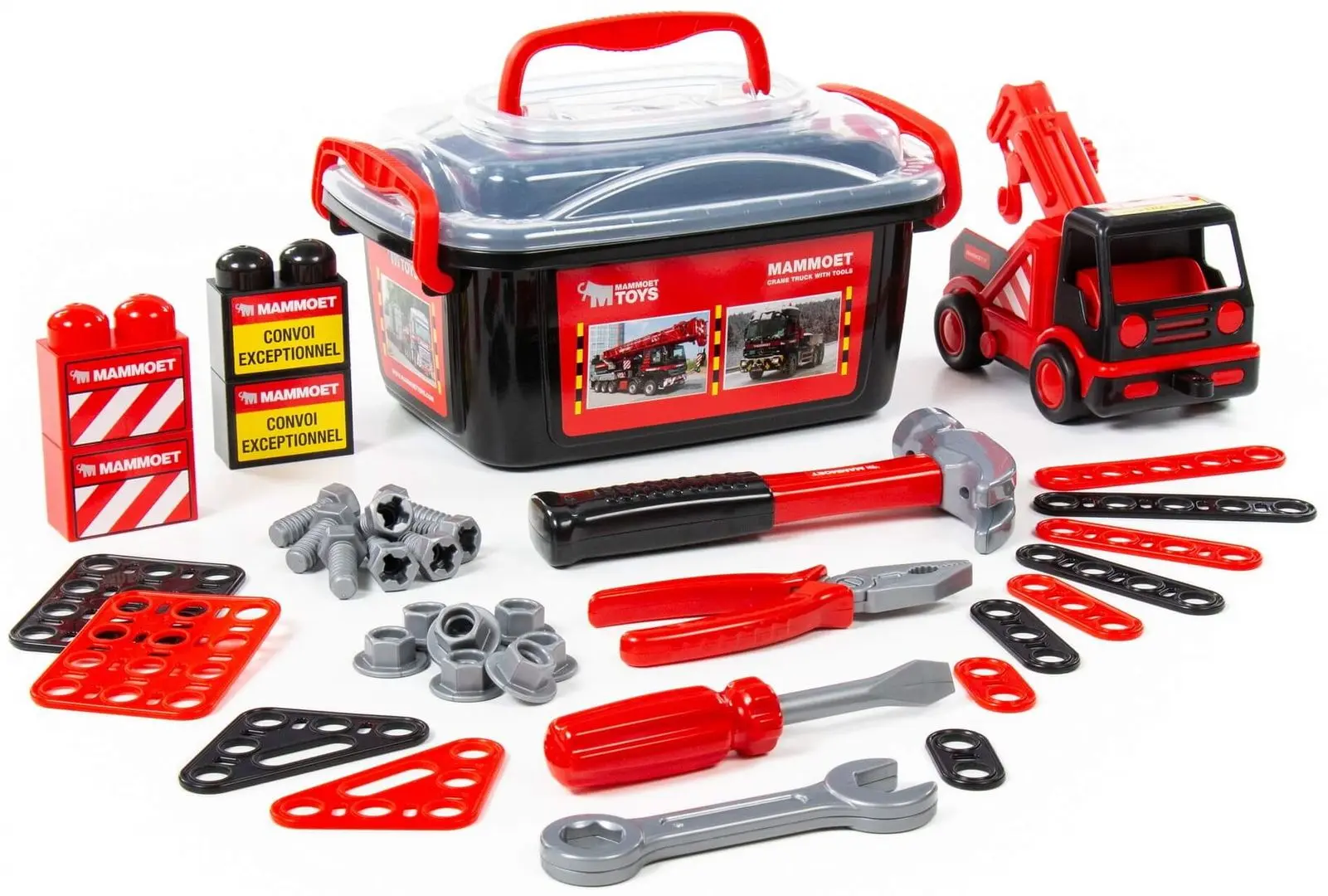 Set de joaca Polesie Mammoet 57136 (Black/Red)