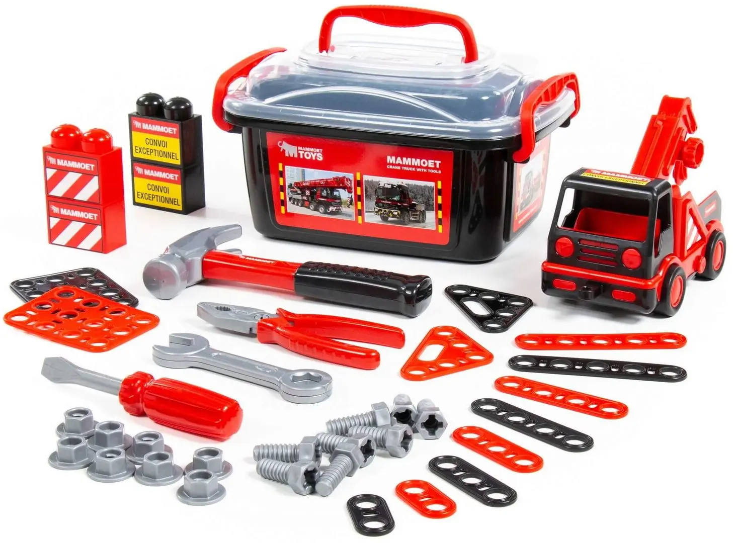 Set de joaca Polesie Mammoet 57136 (Black/Red)