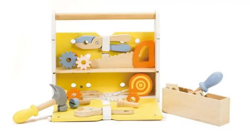 Set de joaca Masterkidz CW20177 (White/Yellow/Natural)