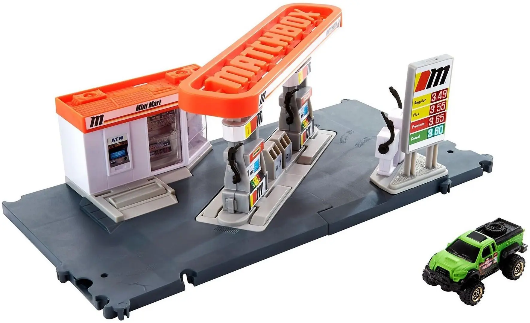 Игровой набор Matchbox Action Drivers Fuel Station