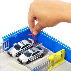Игровой набор Matchbox Action Drivers Police Station Dispatch (Blue/Grey) Thumb