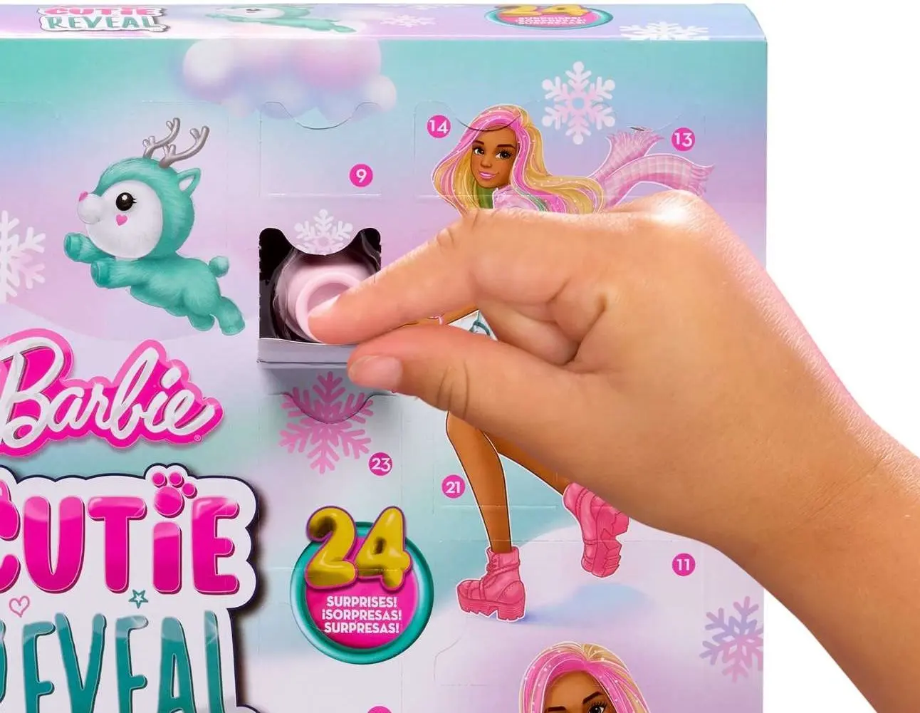 Игровой набор Mattel Barbie Cutie Reveal Advent Calendar