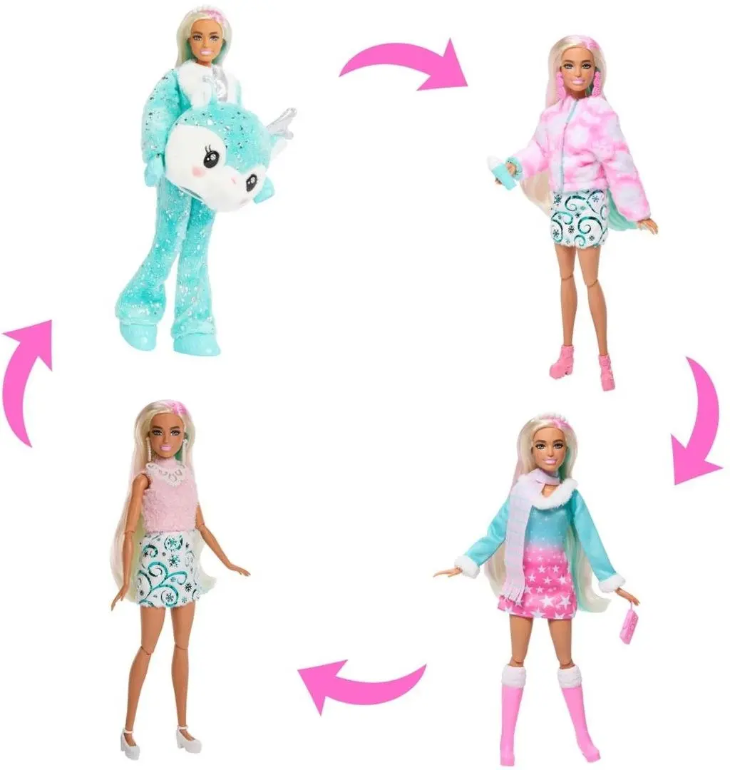 Игровой набор Mattel Barbie Cutie Reveal Advent Calendar