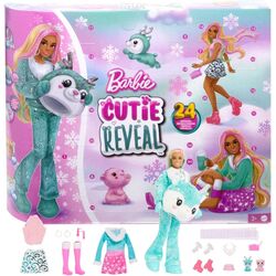 Set de joaca Mattel Barbie Cutie Reveal Advent Calendar