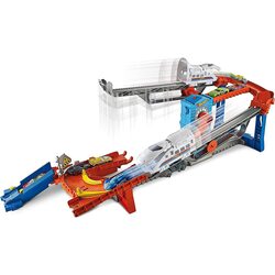 Set de joaca Mattel Hot Wheels City Stunt Train Express GRW38 Thumb