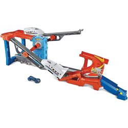 Set de joaca Mattel Hot Wheels City Stunt Train Express GRW38 Thumb