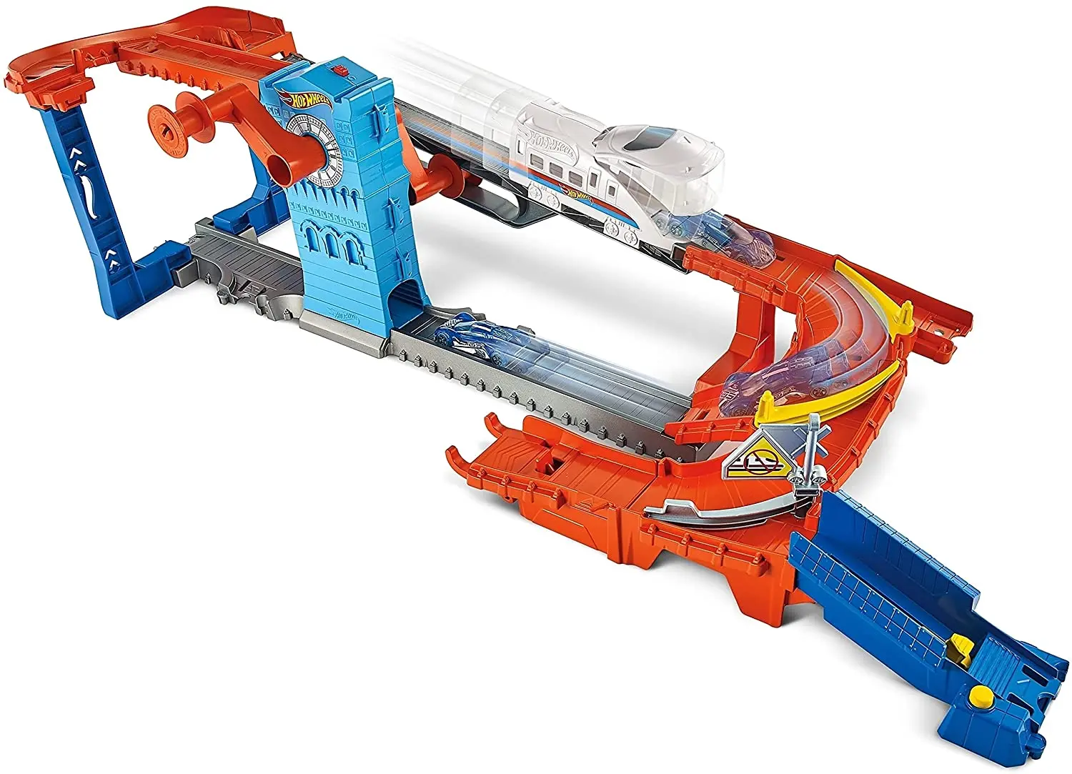 Set de joaca Mattel Hot Wheels City Stunt Train Express GRW38