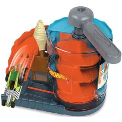 Set de joaca Mattel Hot WheelsDowntown Ice Cream Meltdown GJK74