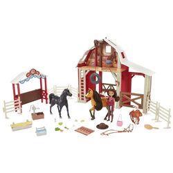Set de joaca Mattel Spirit Ultimate Barn HBT16 (Red/Brown)