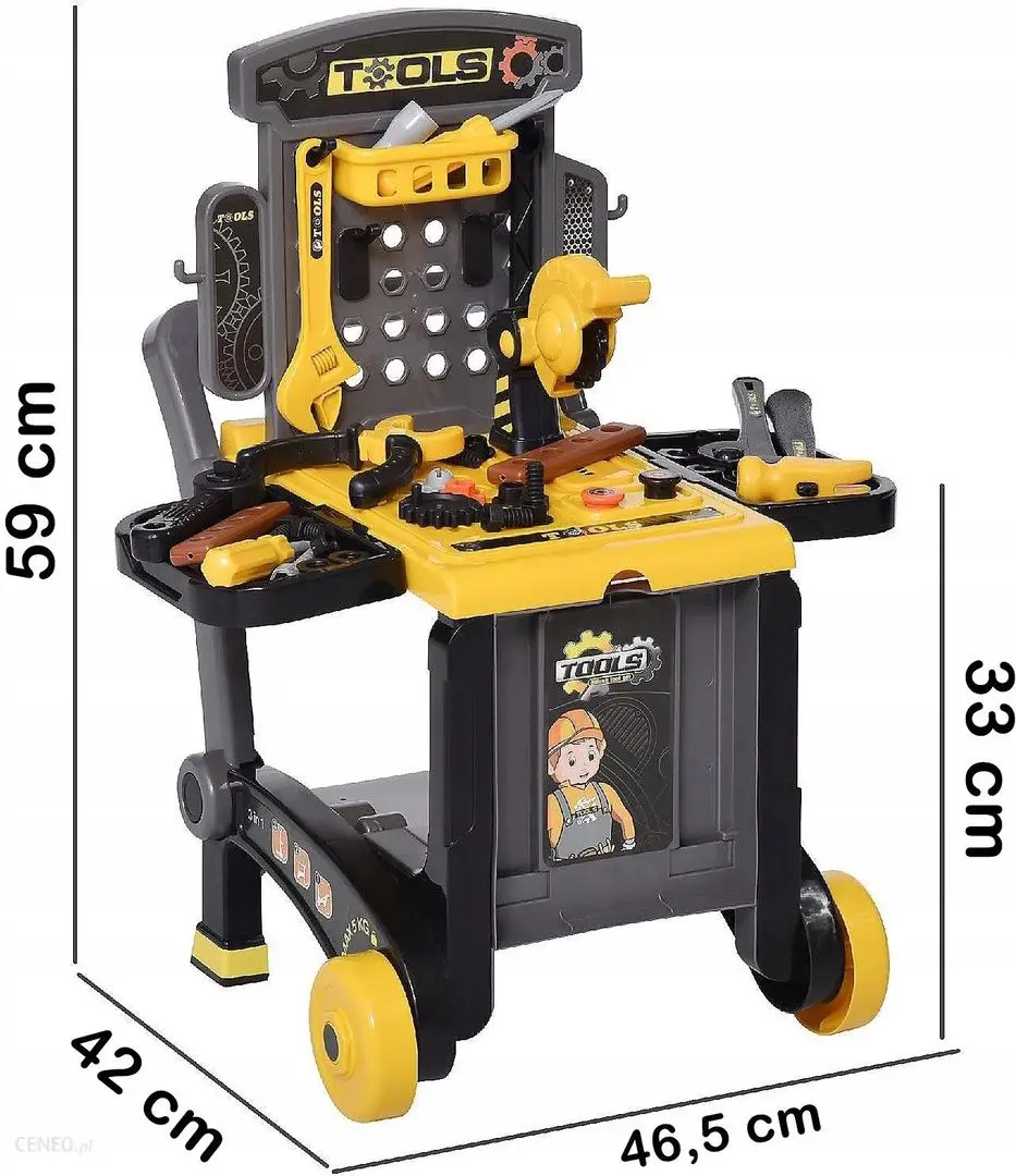 Set de joaca Multistore HC388349 (Yellow/Grey)