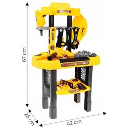 Set de joaca Multistore HC395062 (Yellow/Grey) Thumb