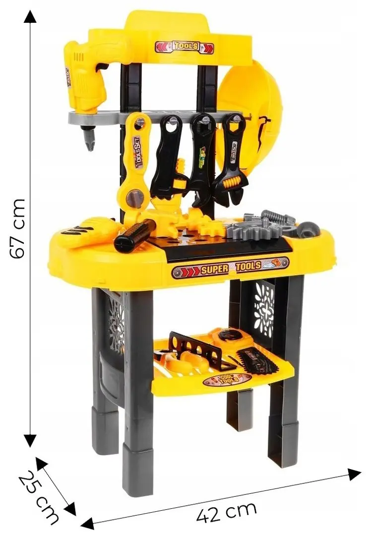 Set de joaca Multistore HC395062 (Yellow/Grey)