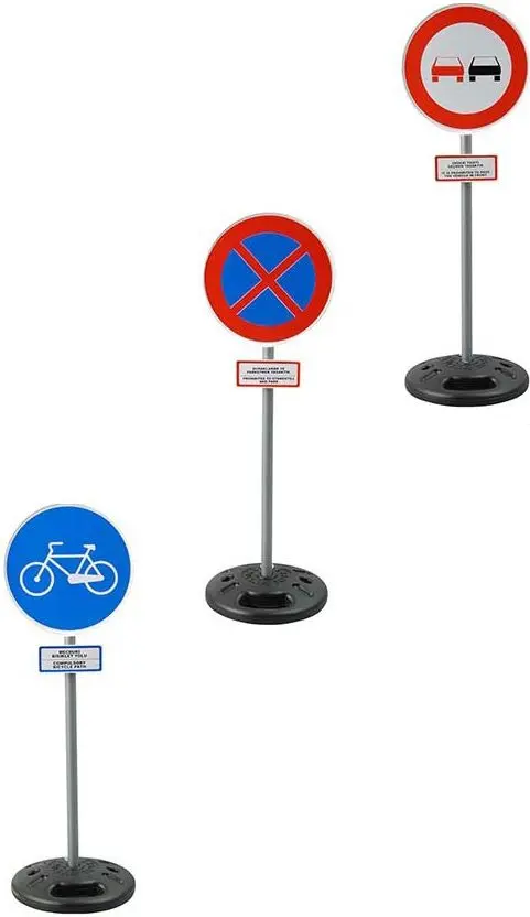 Игровой набор Pilsan Trafic Signs 03415