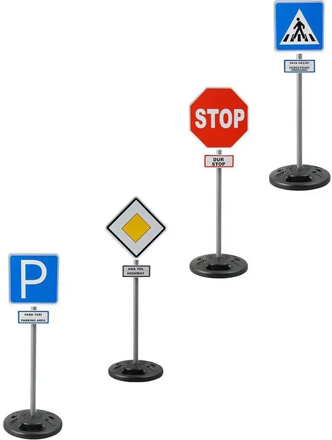 Игровой набор Pilsan Trafic Signs 03415