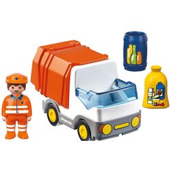 Set de joaca Playmobil 1.2.3 Recycling Truck PM6774