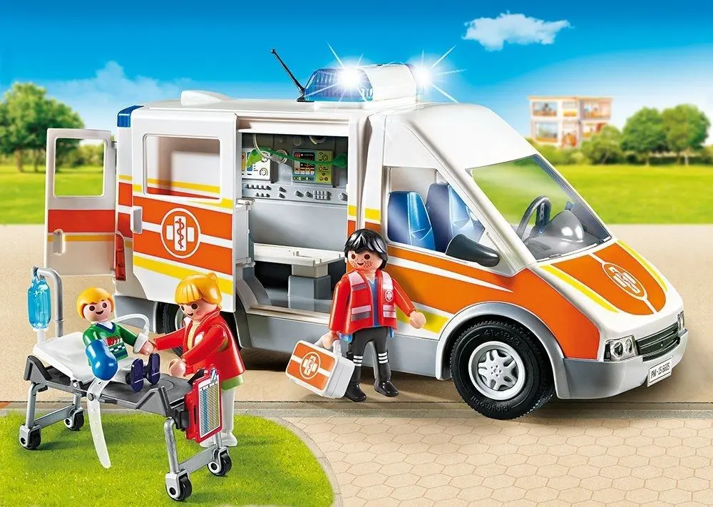 Set de joaca Playmobil Ambulance with Lights and Sound PM6685