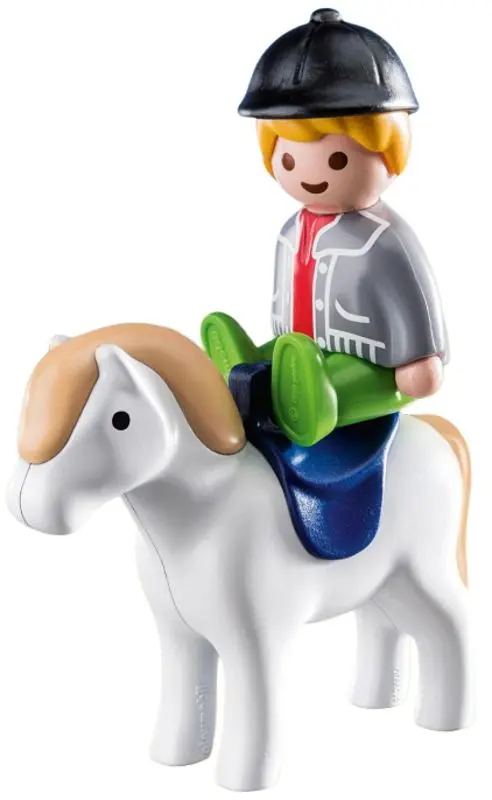 Игровой набор Playmobil Boy with Pony 70410
