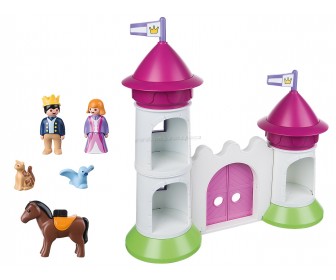 Set de joaca Playmobil Castle with Stackable Towers 1.2.3