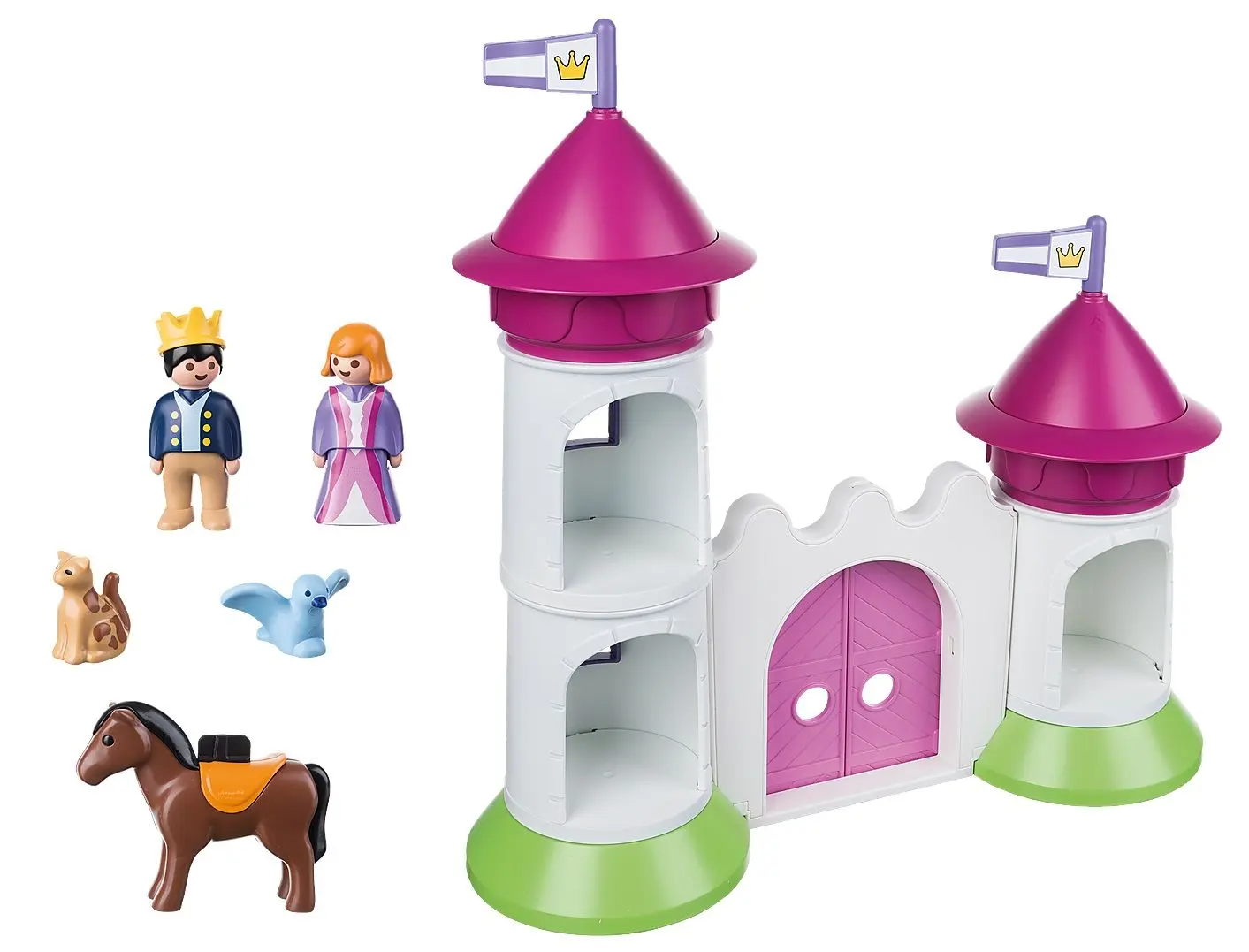 Set de joaca Playmobil Castle with Stackable Towers 1.2.3