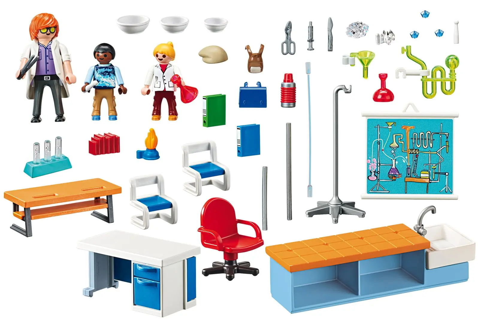 Игровой набор Playmobil Chemistry Class 9456