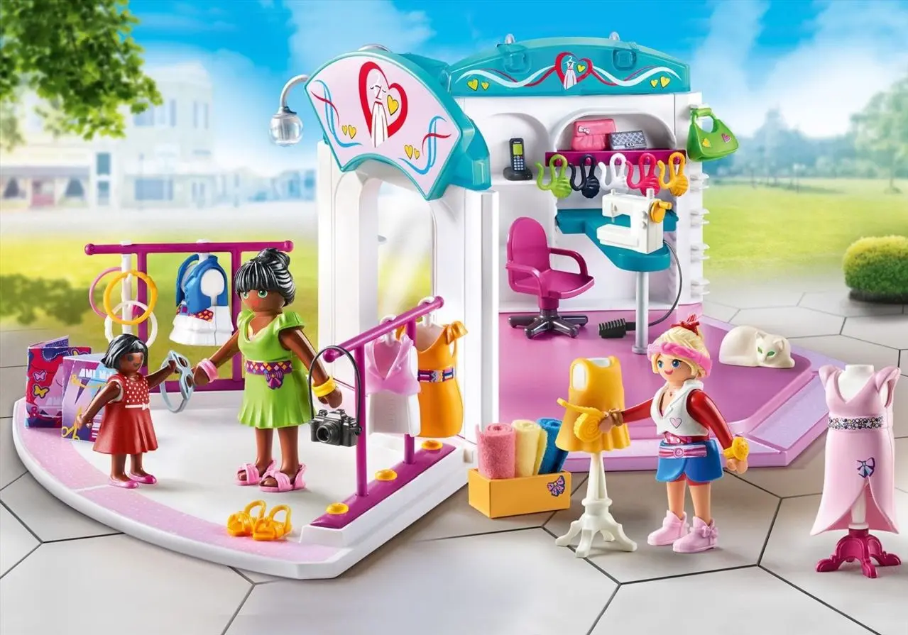 Set de joaca Playmobil City Life PM70590 (White/Pink)