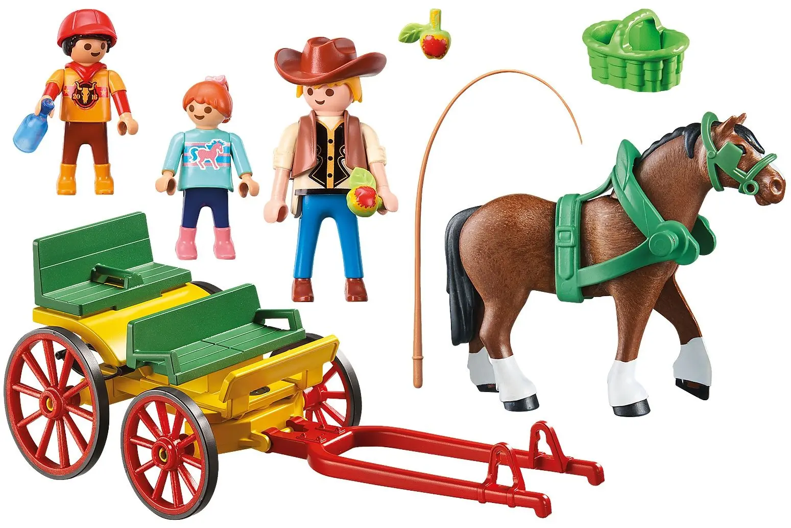 Set de joc Playmobil Country Horse-Drawn Wagon PM6932