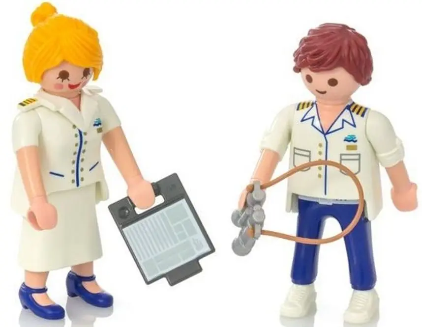 Set de joaca Playmobil Cruise Ship Officers