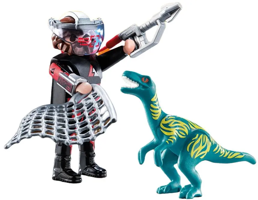 Set de joaca Playmobil Duo Pack Velociraptor with Dino Catcher PM70693