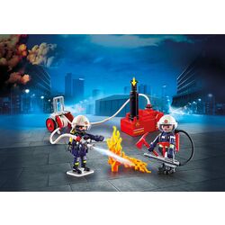 Set de joaca Playmobil Fire Engine With Truck PM70557 Thumb