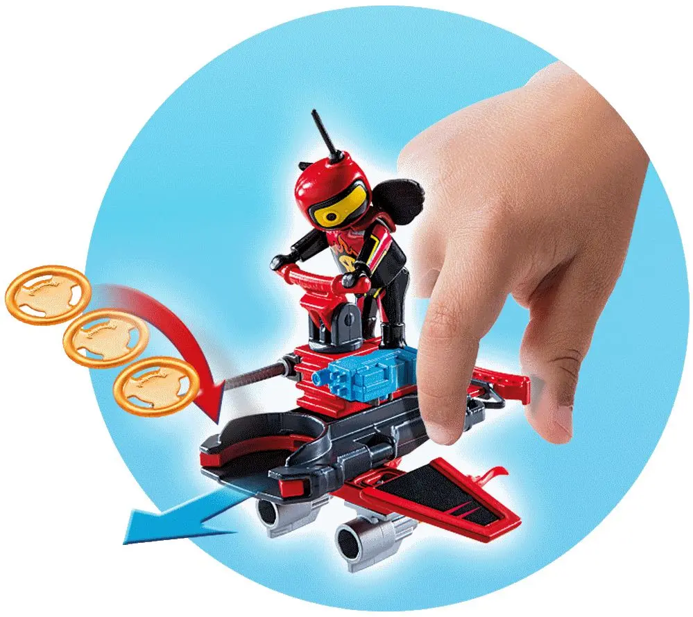 Set de joacă Playmobil Firebot with Disc Shoot 6835
