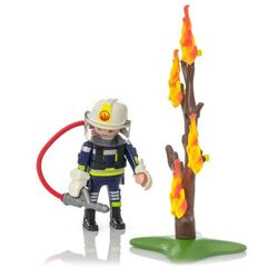 Set de joaca Playmobil Firefighter with Tree
