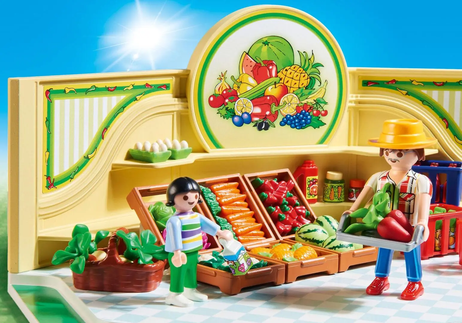 Set de joaca Playmobil Grocery Shop PM9403 - 4