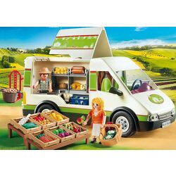 Set de joaca Playmobil Mobile Farm Market 1.2.3 PM70134 Thumb