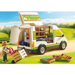 Set de joaca Playmobil Mobile Farm Market 1.2.3 PM70134 Thumb
