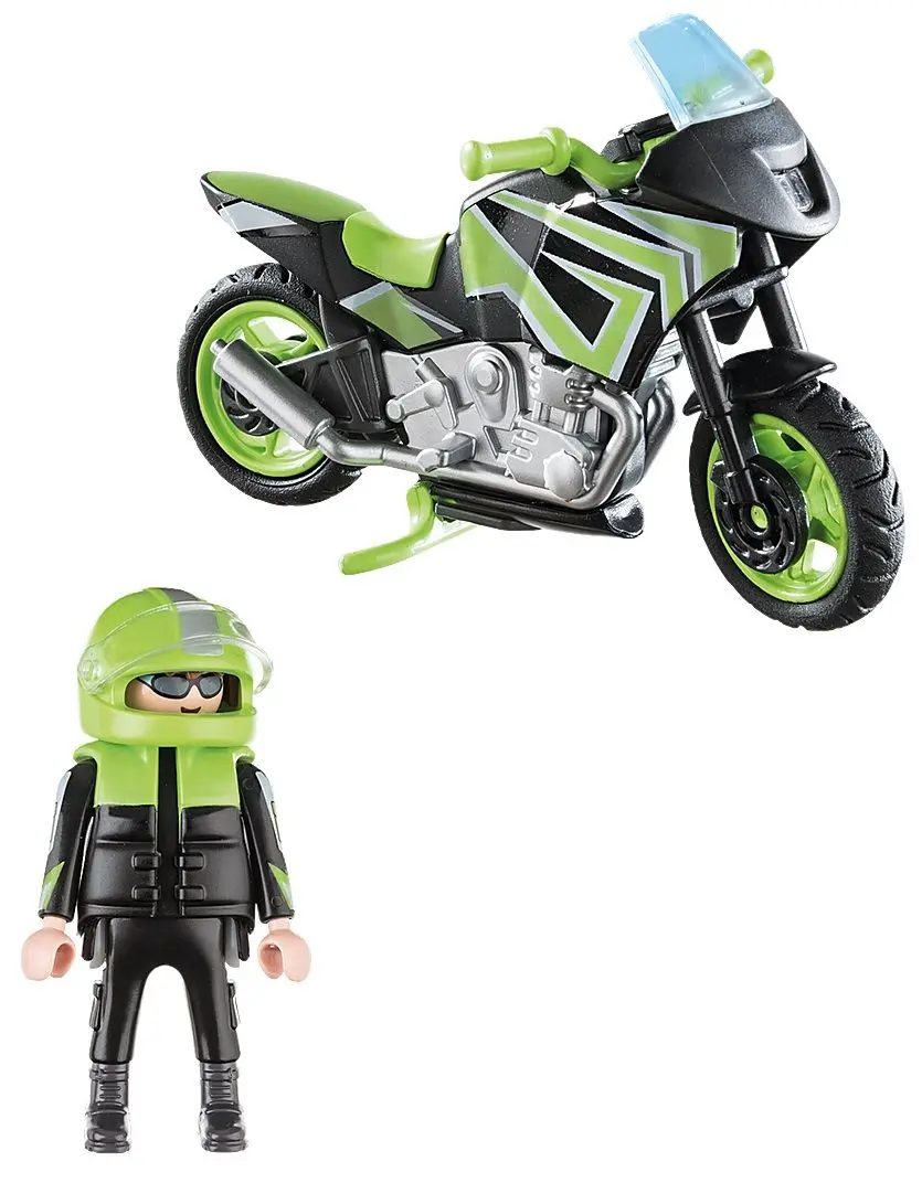 Set de joaca Playmobil Motorcycle with Rider