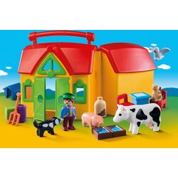 Set de joaca Playmobil My Take Along Farm 1.2.3 (PM6962) Thumb