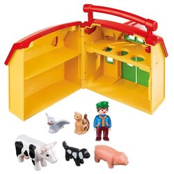 Set de joaca Playmobil My Take Along Farm 1.2.3 (PM6962)