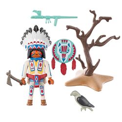 Set de joaca Playmobil Native American Chief 70062