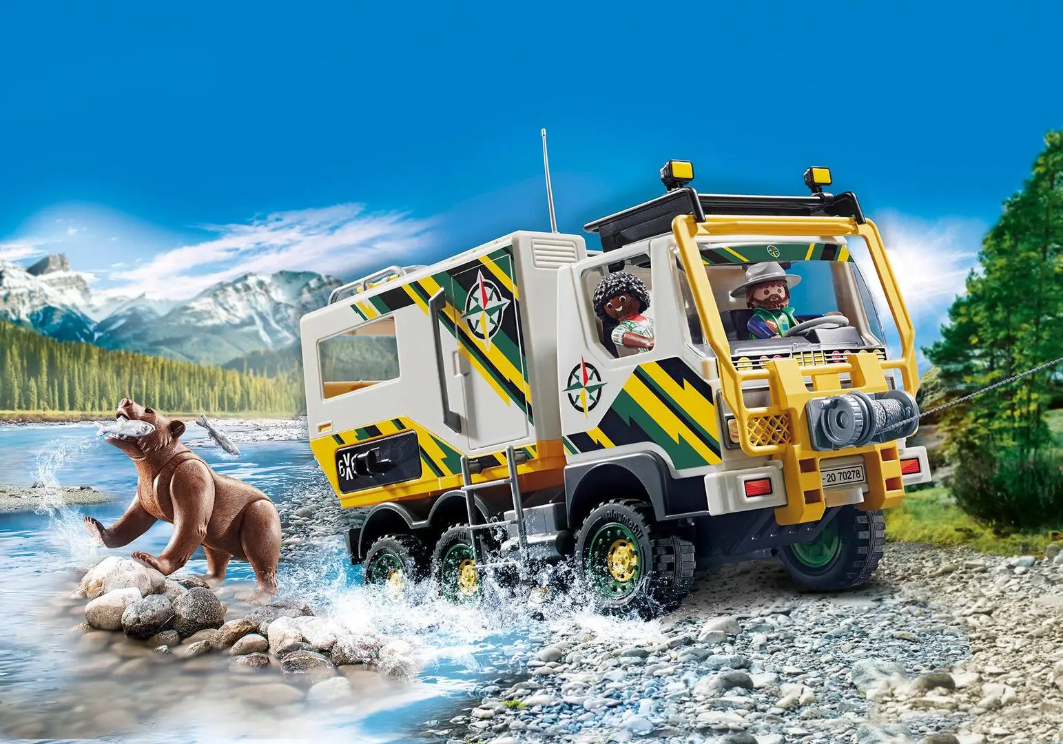 Set de joaca Playmobil Outdoor Expedition Truck PM70278