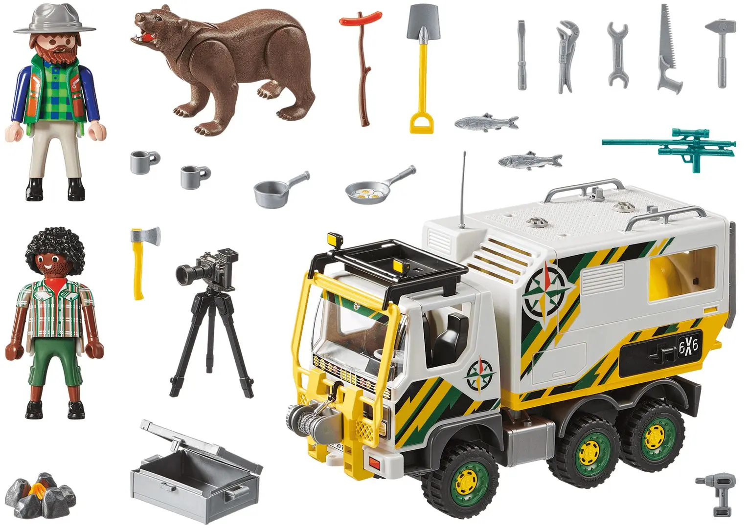 Set de joaca Playmobil Outdoor Expedition Truck PM70278