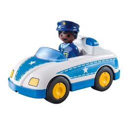 Set de joaca Playmobil Police Car 1.2.3 (PM9384)