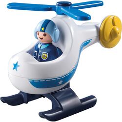 Set de joaca Playmobil Police Copter 1.2.3 (PM9383)