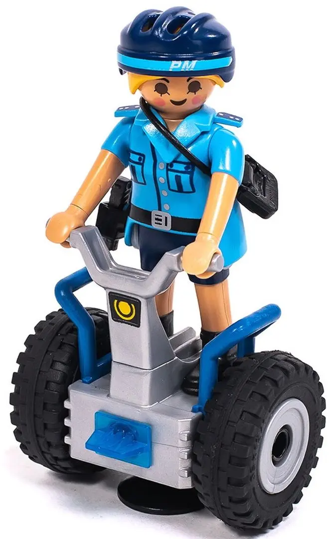 Set de joacă Playmobil Policewoman with Balance Racer 6877