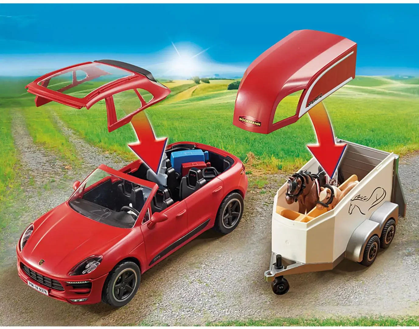 Set de joaca Playmobil Porsche Macan GTS PM9376 - 2