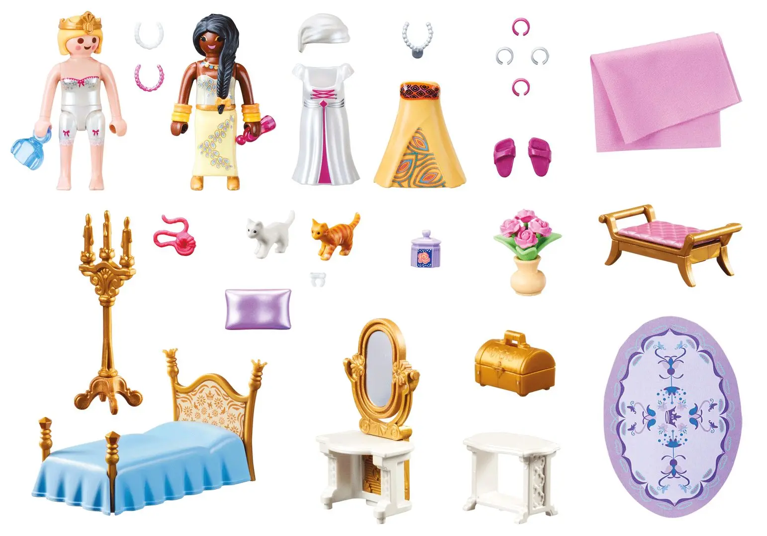 Set de joaca Playmobil Princess Royal Bedroom PM70453