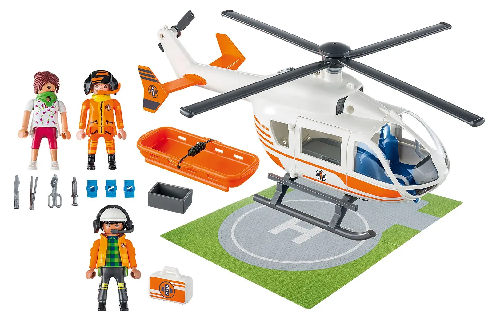 Set de joaca Playmobil Rescue Helicopter PM70048