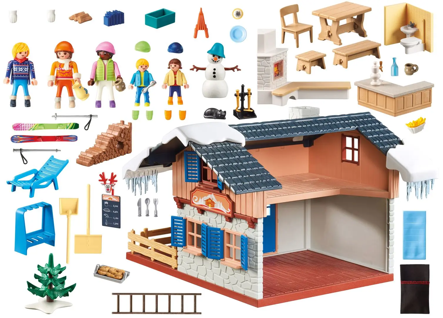 Set de joaca Playmobil Ski Lodge PM9280