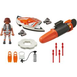 Set de joaca Playmobil Spy Team Underwater Wing