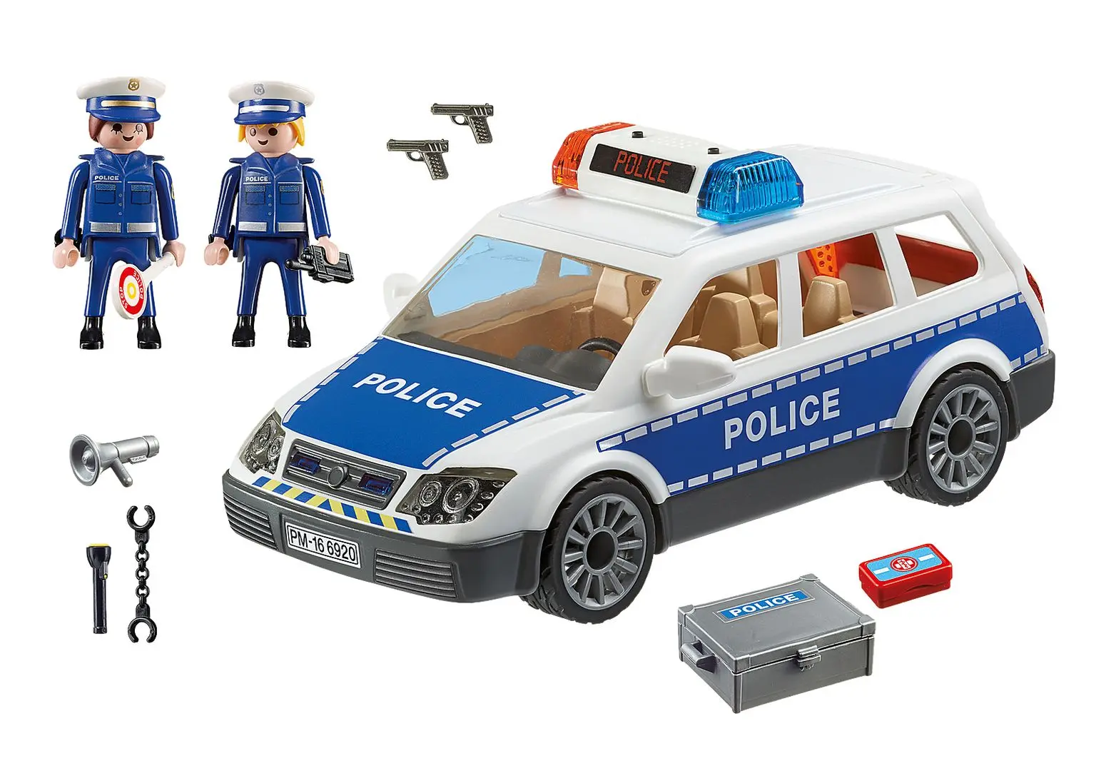 Игровой набор Playmobil Squad Car with Lights and Sound PM6920 - 2